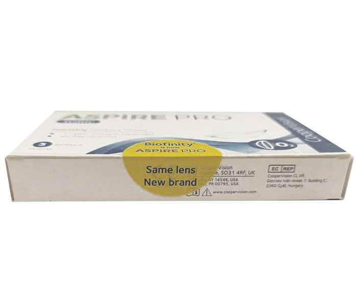 CooperVision ASPIRE PRO Toric Monthly Disposable Spherical Silicone Hydrogel Lenses (3 Lenses/Box)
