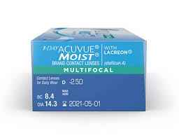 Acuvue 1 Day Acuvue Moist Multifocal Contact Lenses 30 Lens Box