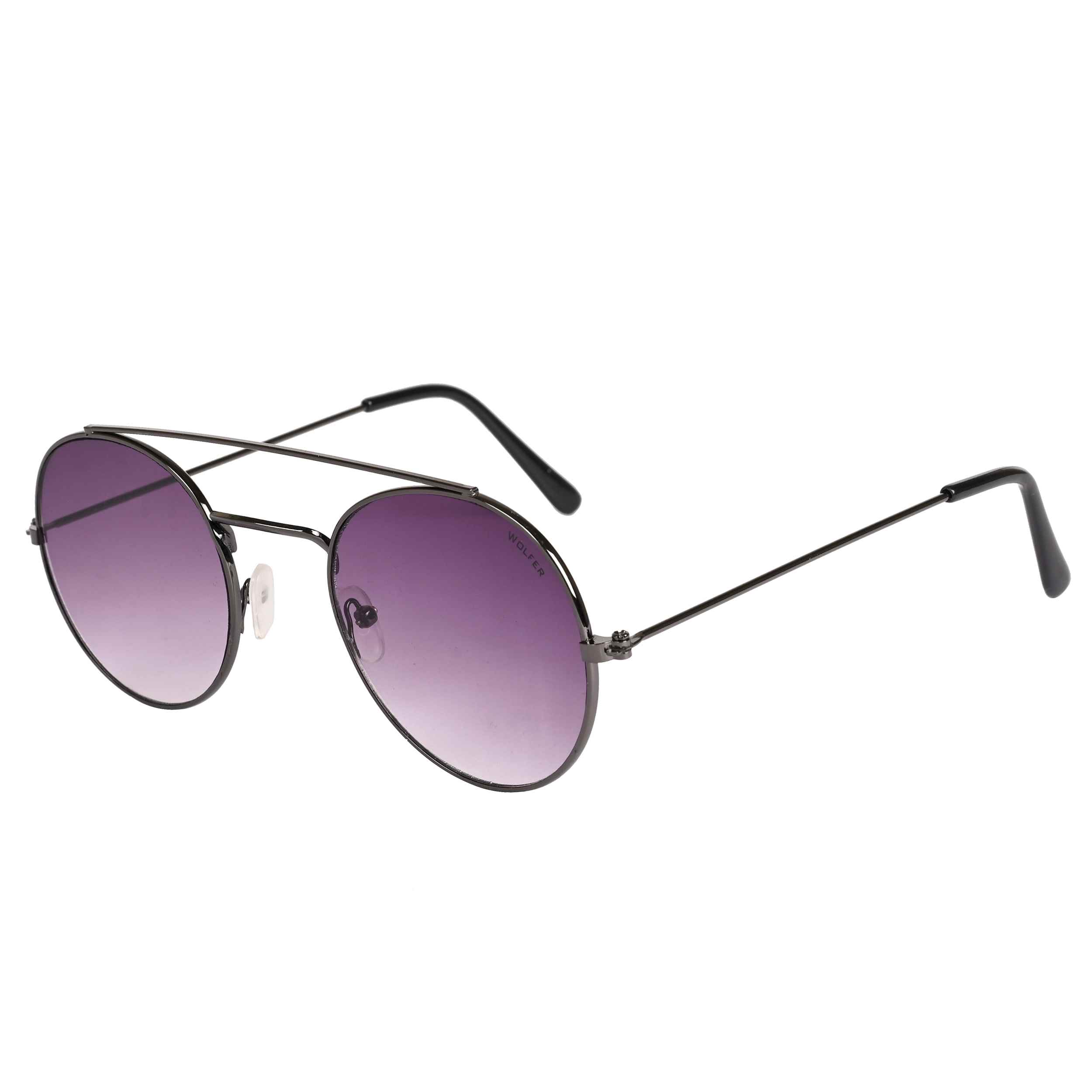 Wolfer Grey/Purple of 2 Sunglass