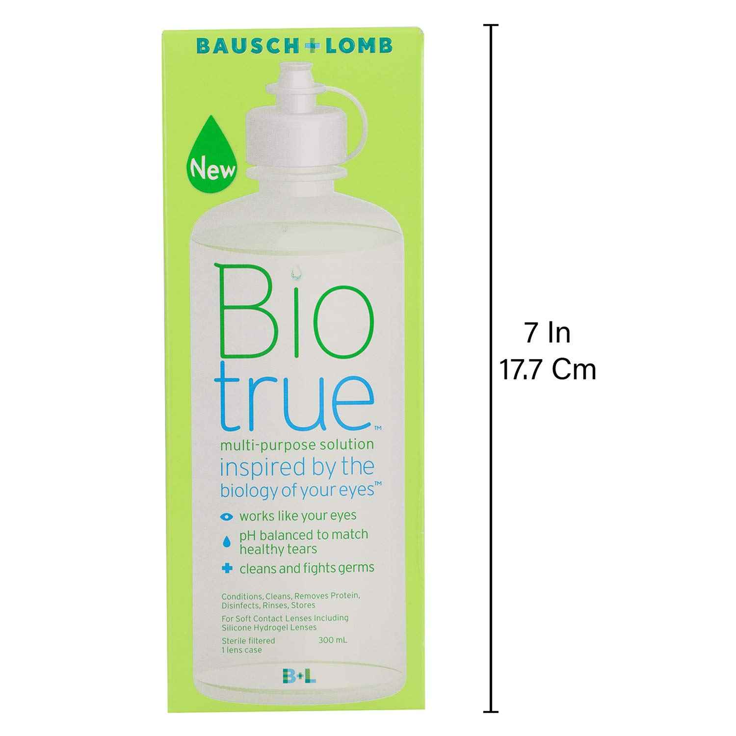 Bausch & Lomb Biotrue Multipurpose Lens Care Solution(300ml)