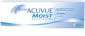 Acuvue 1 Day MOIST For Astigmatism Daily Disposable Contact Lenses 30 Lens Box