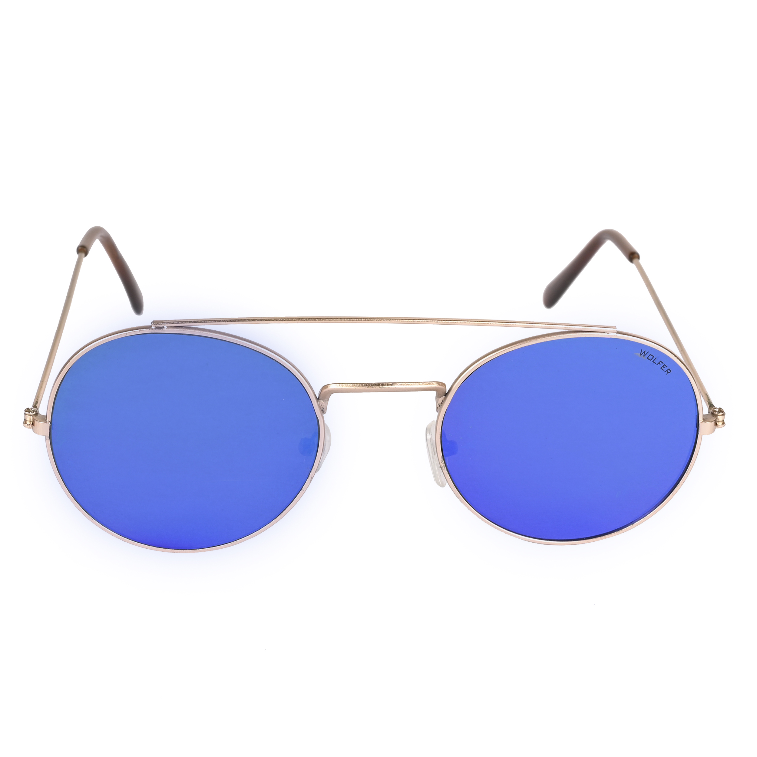 Wolfer Gold/Blue Pack of 2 Sunglass