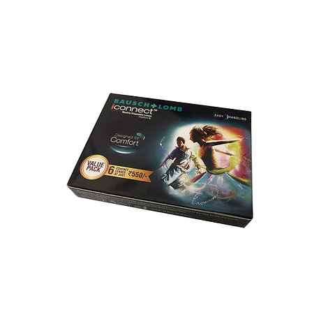 Bausch & Lomb iConnect Monthly Disposable 6 lens pack