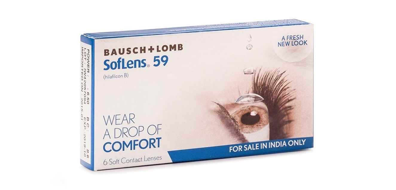 Soflens 59 6 Lens Per Box Bausch Lomb