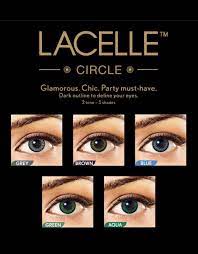 Bausch & Lomb Lacelle Circle Monthly Disposable Colored Lens (2 Lens Pack)