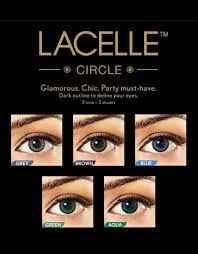 Bausch & Lomb Lacelle Circle Monthly Disposable Colored Lens (2 Lens Pack)