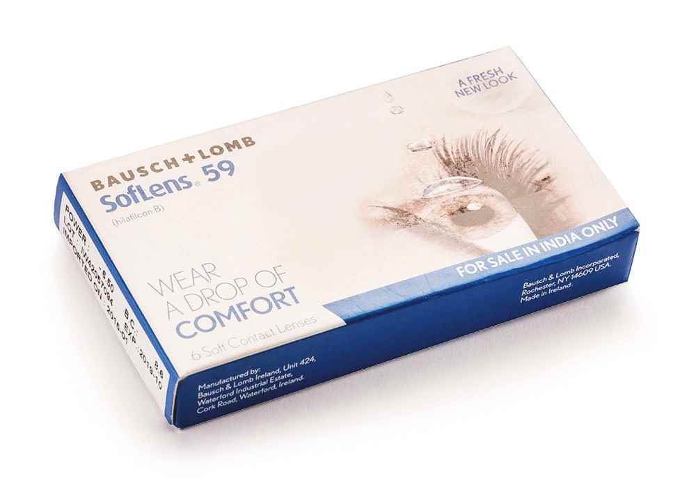 Soflens 59 6 Lens Per Box Bausch Lomb