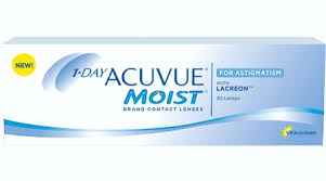 Acuvue 1 Day MOIST For Astigmatism Daily Disposable Contact Lenses 30 Lens Box