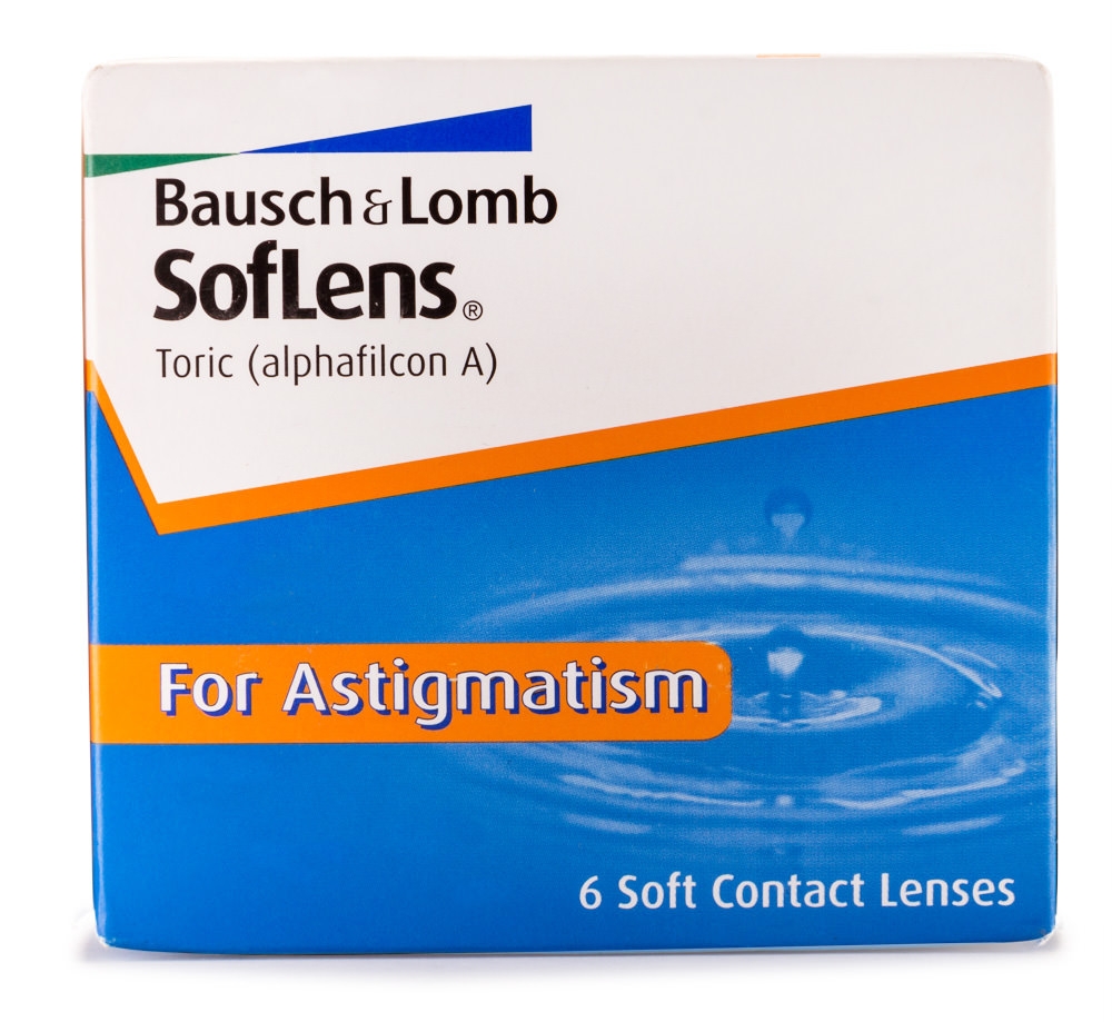 Bausch & Lomb Soflens Toric For Astigmatism Contact Lenses (6_Lens Pack)