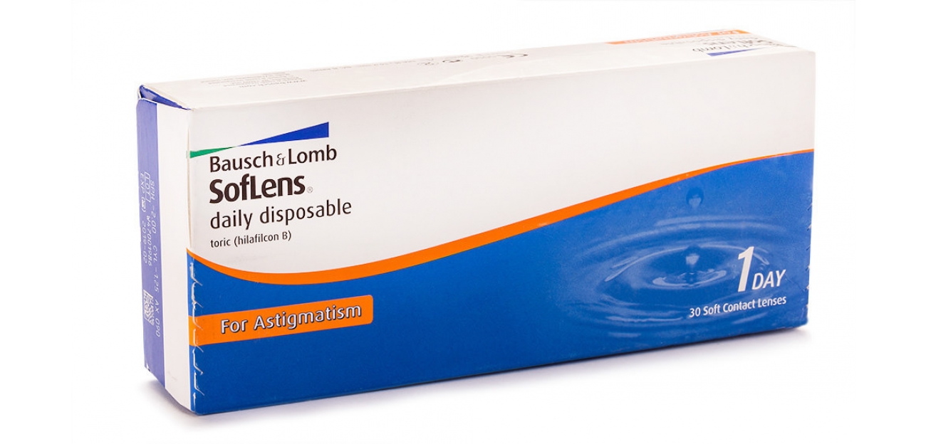 Bausch & lomb Soflens one day astigmatism (30 lenses/box)