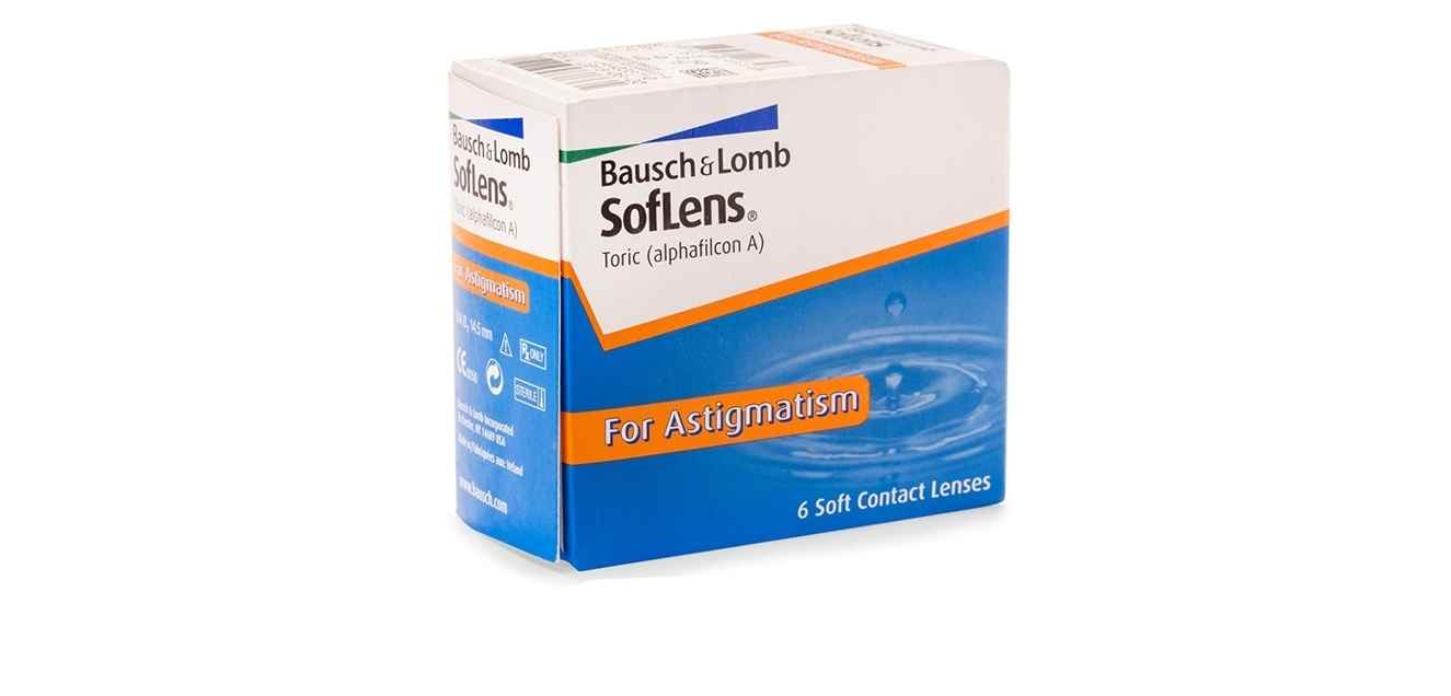 Bausch & Lomb Soflens Toric For Astigmatism Contact Lenses (6_Lens Pack)