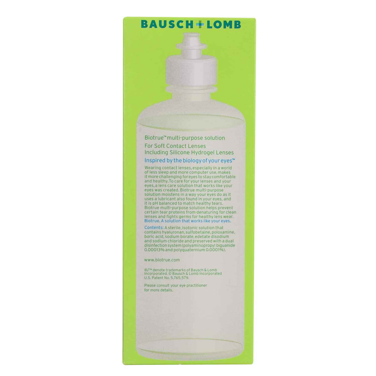 Bausch & Lomb Biotrue Multipurpose Lens Care Solution(300ml)
