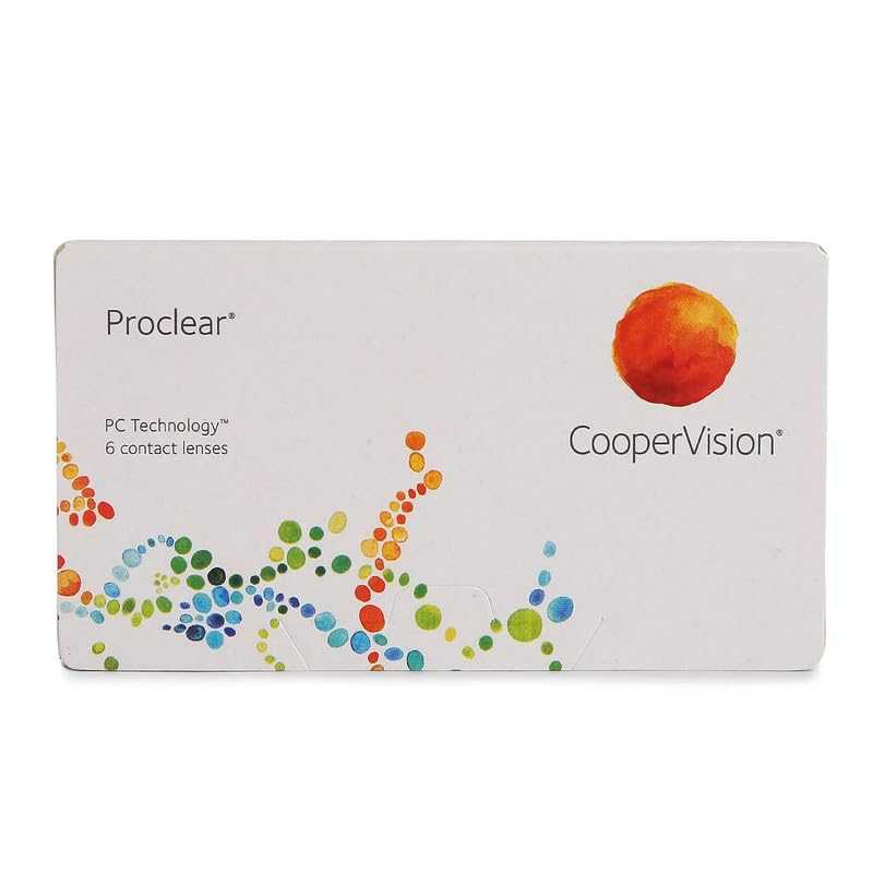 CooperVision PROCLEAR Monthly Disposable Spherical Hydrogel Lenses (6 Lenses/Box)