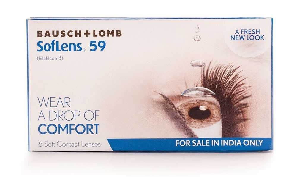 Soflens 59 6 Lens Per Box Bausch Lomb