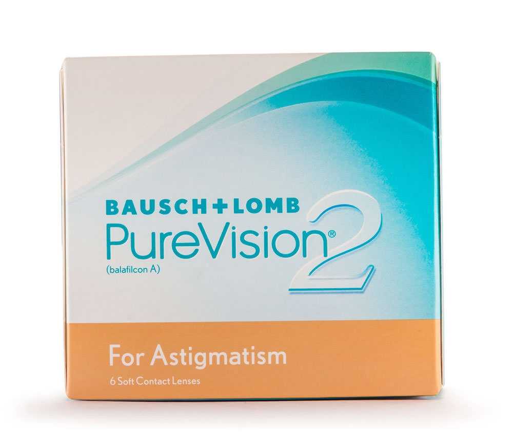 Bausch Lomb Purevision 2 Astigmatism 6 Lens Per Box