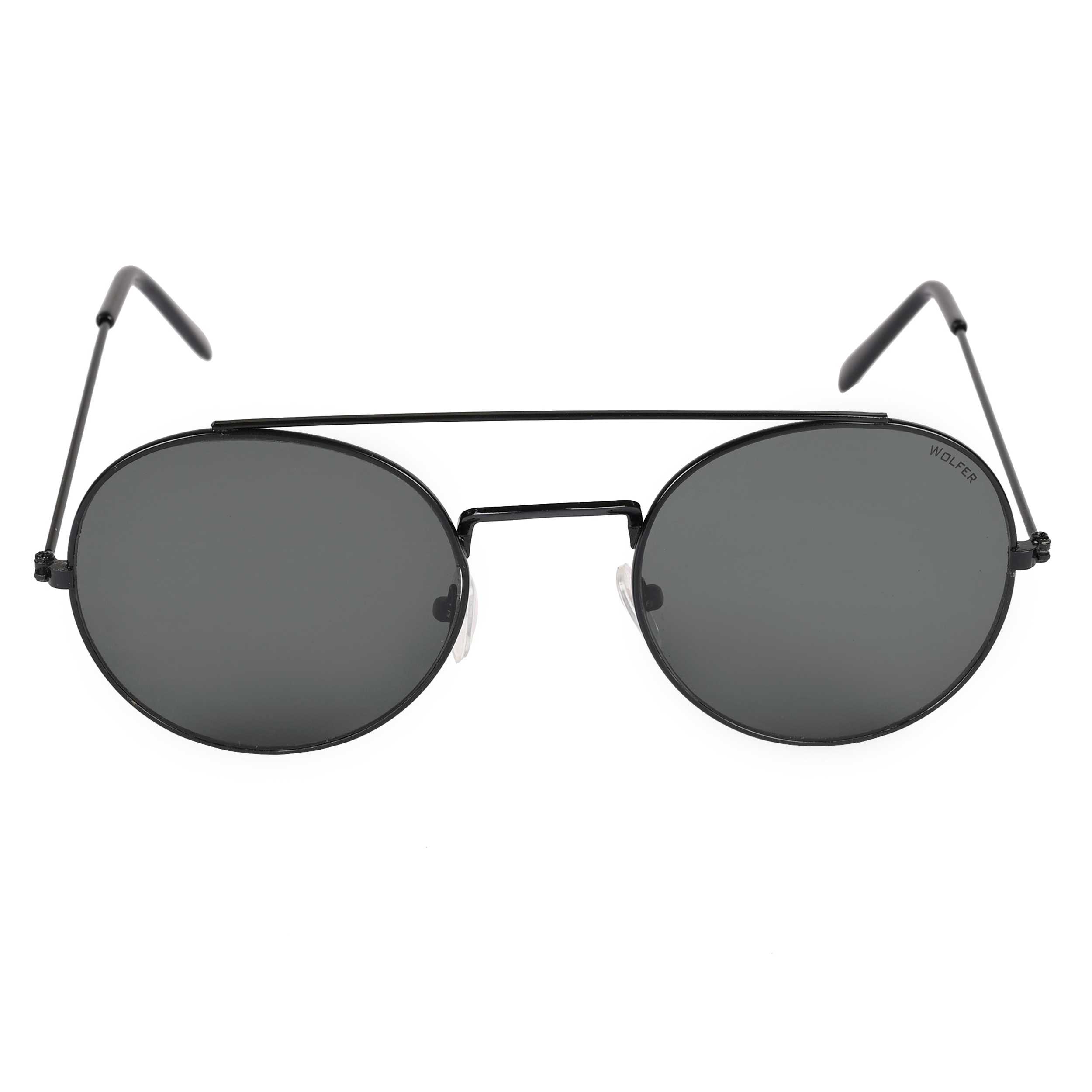 Wolfer Black/Grey Pack of 2 Sunglass